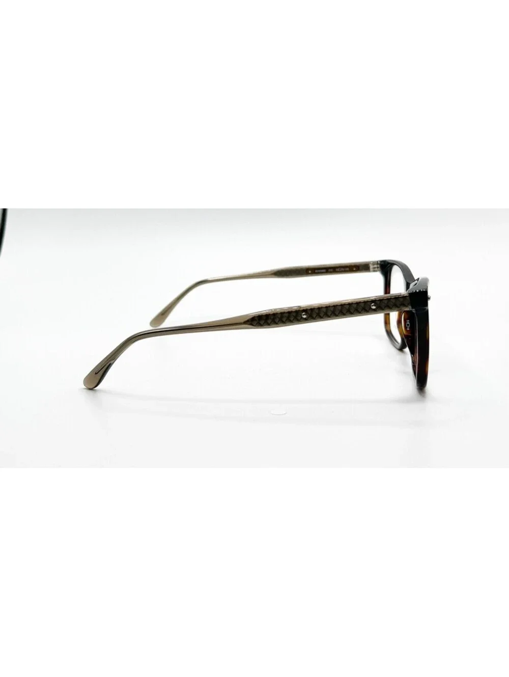 Bottega Veneta Bv0090O 010 Black Authentic Eyeglasses 53-18-145
